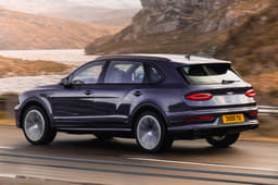 Bentley Bentayga Rear View Bentley Bentayga Rear View